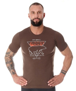 MĘSKI T-SHIRT Z WEŁNY MERINO OUTDOOR WOOL PRO