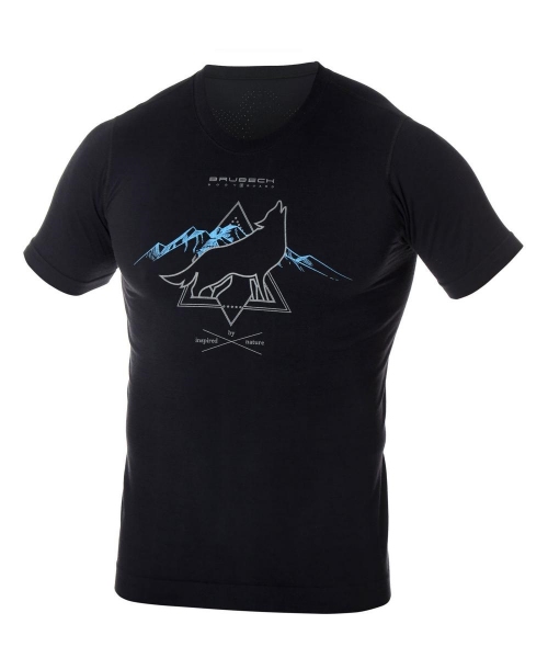 MĘSKI T-SHIRT Z WEŁNY MERINO OUTDOOR WOOL PRO
