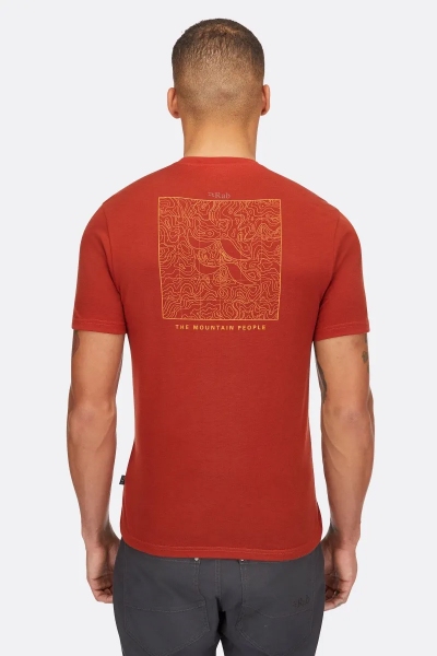 Męska koszulka Crimp Elevation Tee Rab