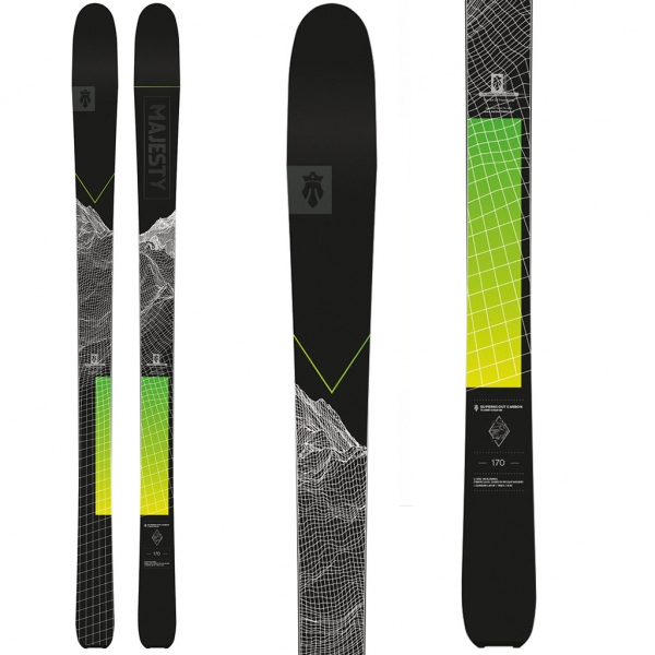 Narty SKITUROWE SUPERSCOUT CARBON - 154 cm MAJESTY