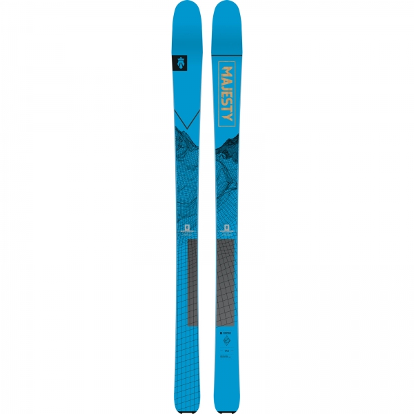 Narty SKITUROWE SUPERWOLF - 166cm MAJESTY