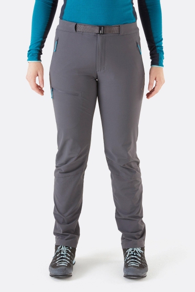 Spodnie damskie trekkingowe Softshell  InclineAS Rab