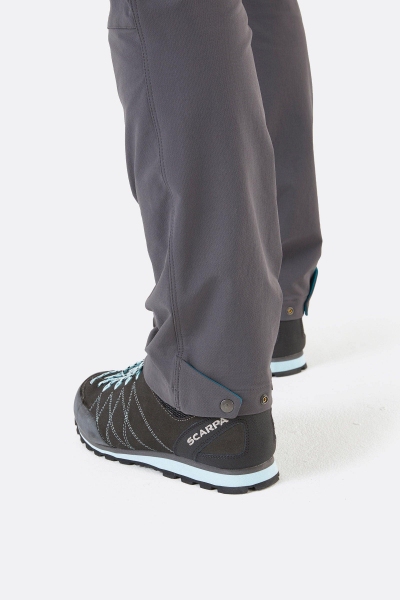 Spodnie damskie trekkingowe Softshell  InclineAS Rab