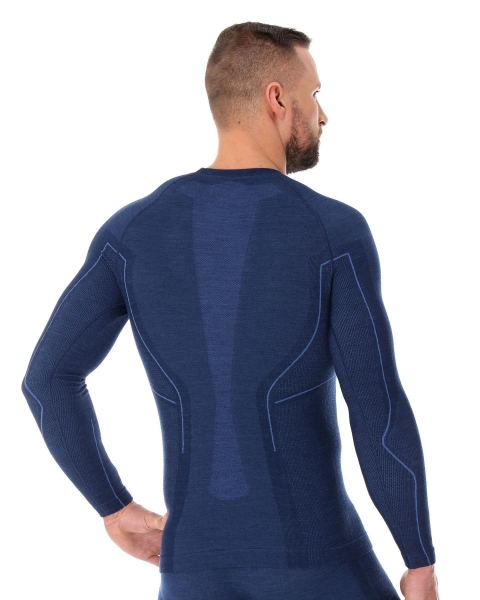 KOSZULKA MĘSKA MERINO ACTIVE WOOL BRUBECK